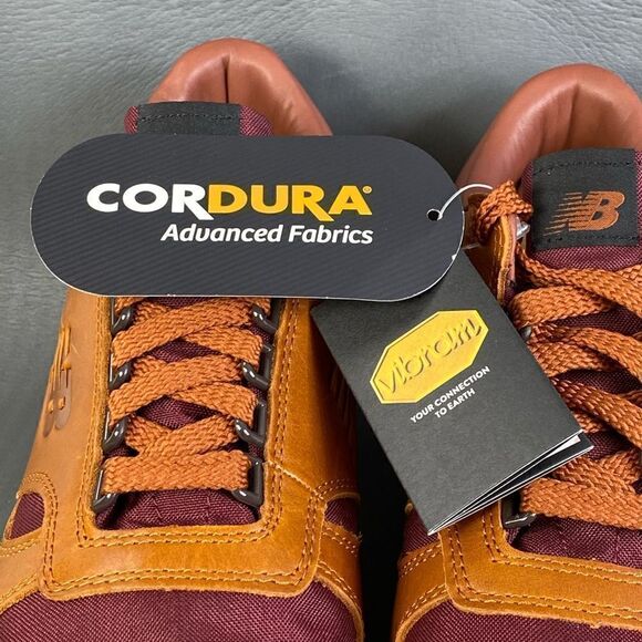 New Balance  RAINIER LOW 'GLAZED GINGER' Brown sneaker shoes mens size  8.5 - Picture 3 of 9